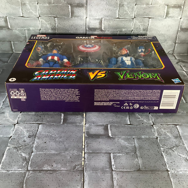 Marvel Legends: Gamerverse - Captain America vs Venom