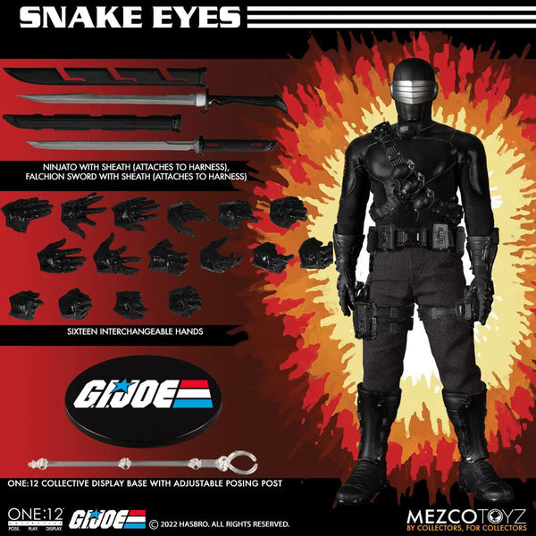 Mezco One:12 GI Joe Snake Eyes