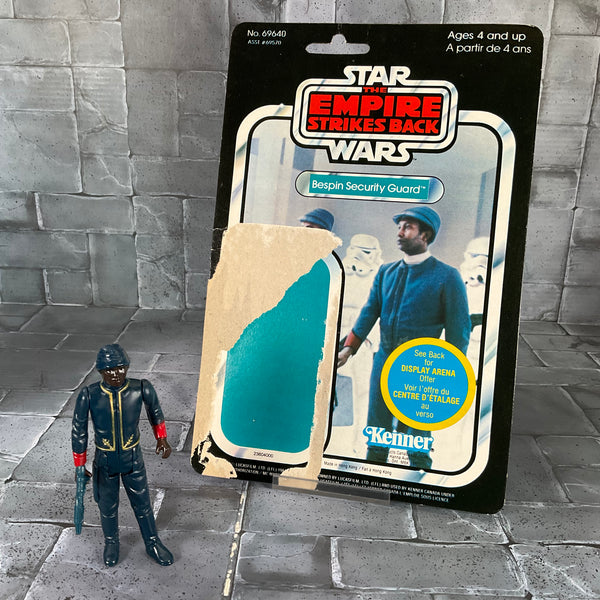 Vintage Kenner Star Wars - Bespin Security Guard with Cardback