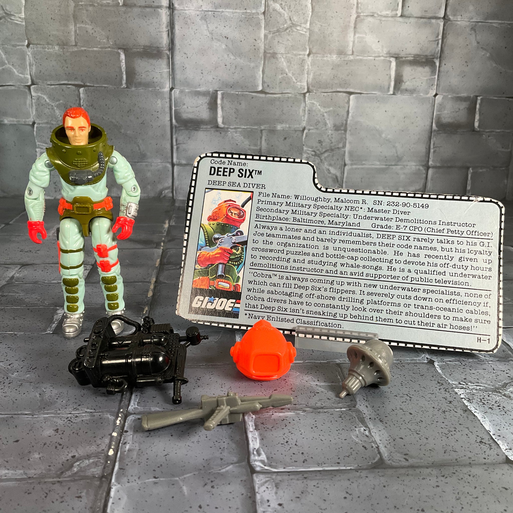 Vintage GI Joe - Deep Six V2