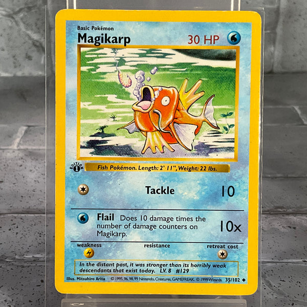 Magikarp - 35/102 - 1st Edition Shadowless