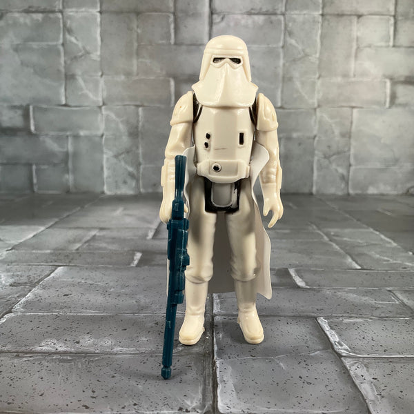 Vintage Star Wars Snowtrooper #1 With Unpunched Cardback