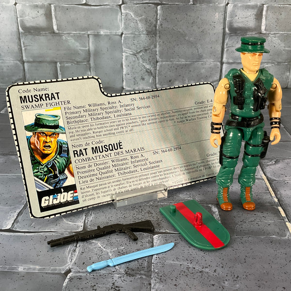 Vintage GI Joe - Muskrat V1
