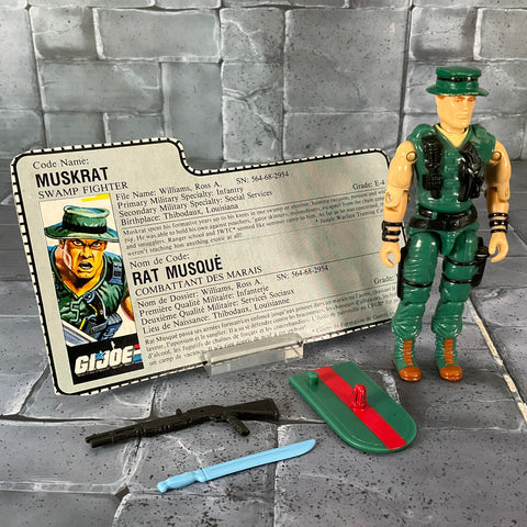 Vintage GI Joe - Muskrat V1