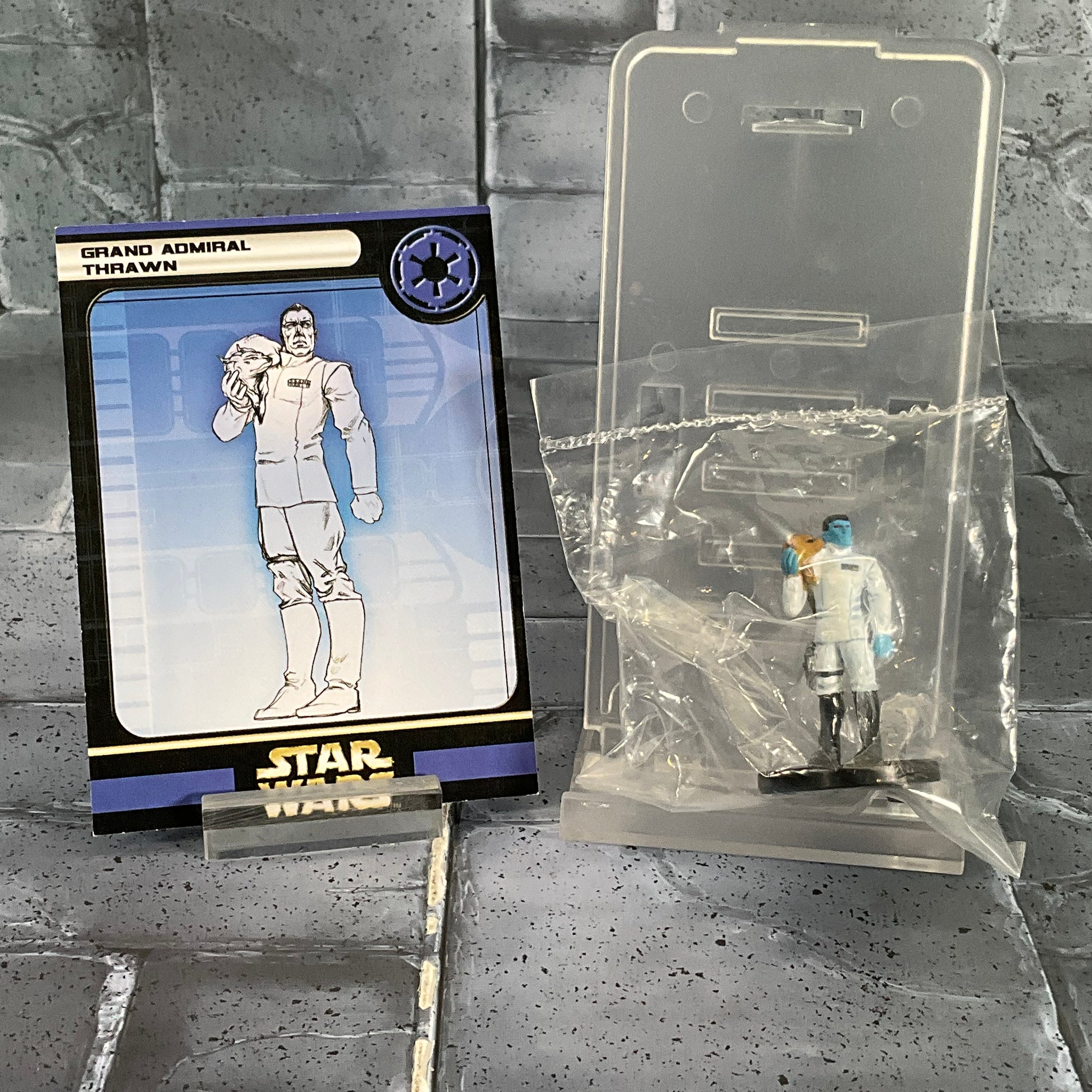 Star Wars Miniatures 38/60 Grand Admiral Thrawn (Sealed)