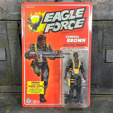 Zica Toys Eagle Force General Brown Eagle Force Commander