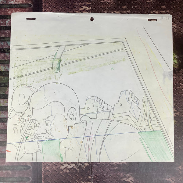 The Real Ghostbusters Screen Used Animation Cel 04